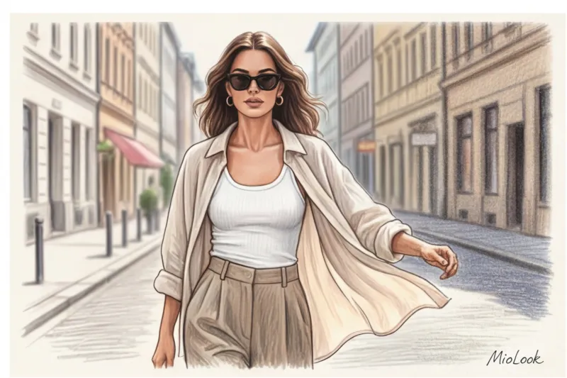 Багатошаровість в одязі влітку: як врятуватися від спеки стильно