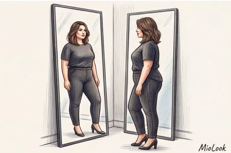 Стрижки для полных женщин: как сбалансировать фигуру с помощью объема волос - 8