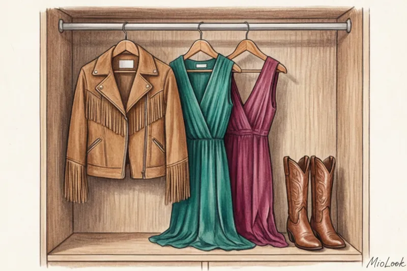 Стиль бохо в одежде: как носить бахрому, принты и многослойность - 5