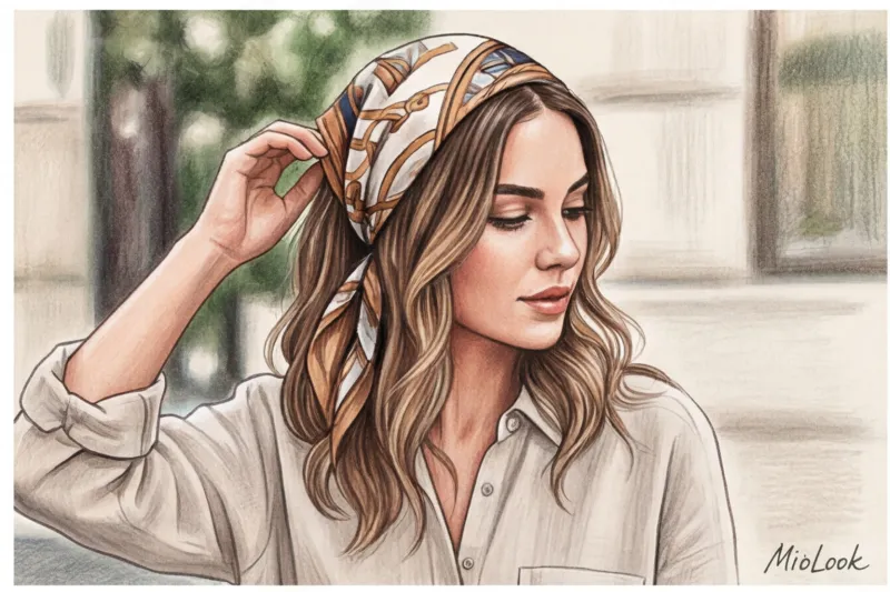 Безопасные и стильные прически для декрета (чтобы ребенок не тянул за волосы) - 4