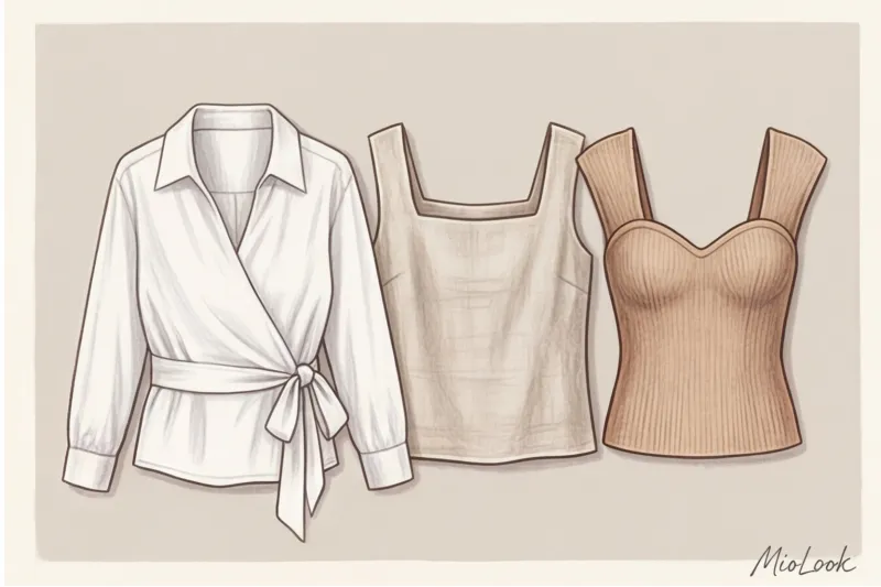 Идеальное декольте: подбор одежды и вырезов для девушек с большой грудью - 3