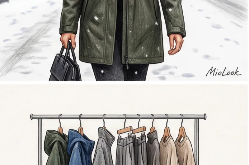 Зимний горпкор: как стильно носить мембрану и технологичные пуховики в морозы - 4