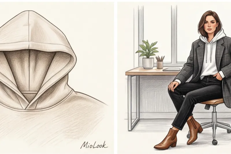 Худи с пиджаком или пальто: секреты идеального многослойного образа - 2