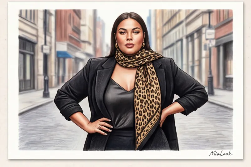 Эстетика Mob Wife для plus-size: как адаптировать тренд для пышных форм - 8