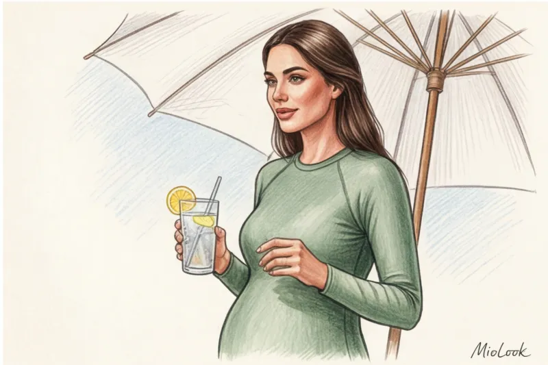 Буркини для беременных: комфортный отдых у воды в ожидании малыша - 9