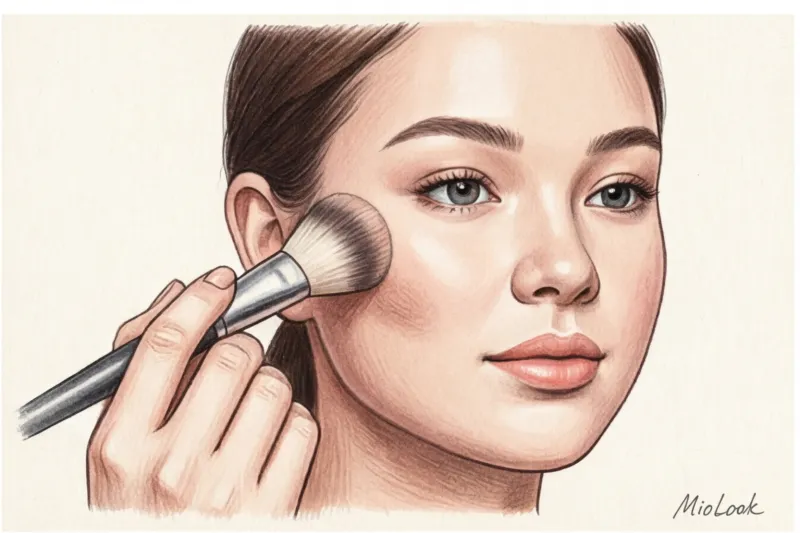 Контуринг лица: схемы макияжа для круглого, квадратного и овального лица - 3