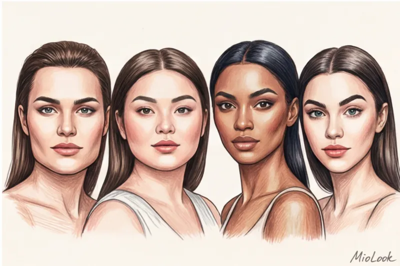 Идеальная форма бровей по типу лица: схемы и правила коррекции - 9