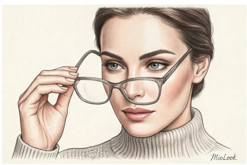 Как подобрать очки по форме лица женские: советы стилиста