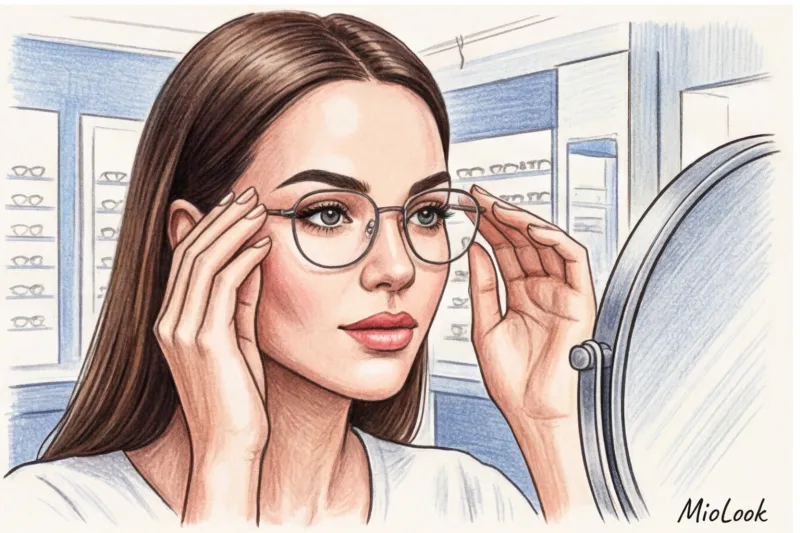 Лицо сердечком (перевернутый треугольник): секреты выбора очков и аксессуаров - 7