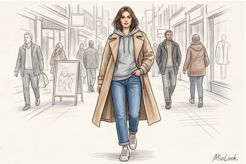 Классический тренчкот: военное прошлое и стильные образы на каждый день - 7