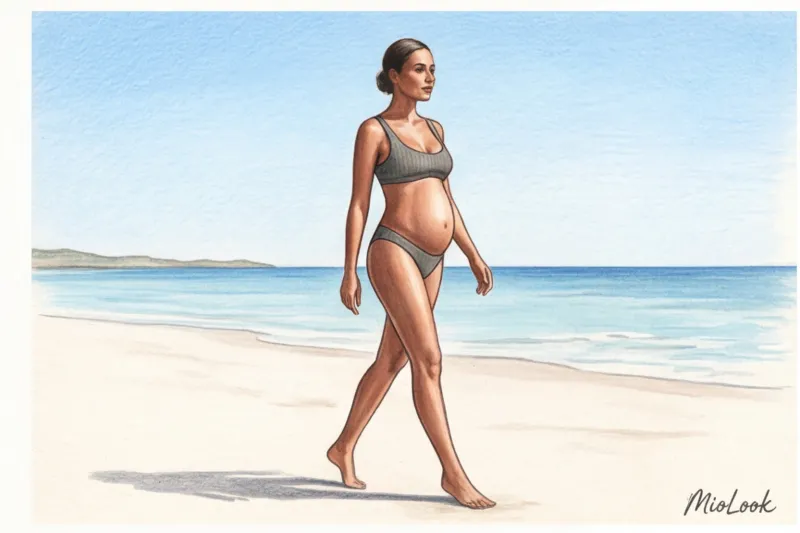 Пляжная мода для беременных: выбираем идеальный купальник - 7