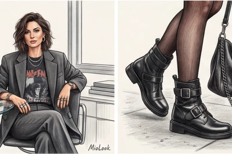 Как носить стиль гранж после 30: адаптация бунтарской эстетики для взрослого гардероба - 5