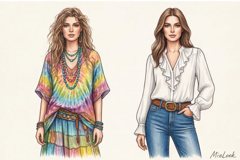 Стиль бохо в одежде: как носить бахрому, принты и многослойность - 8