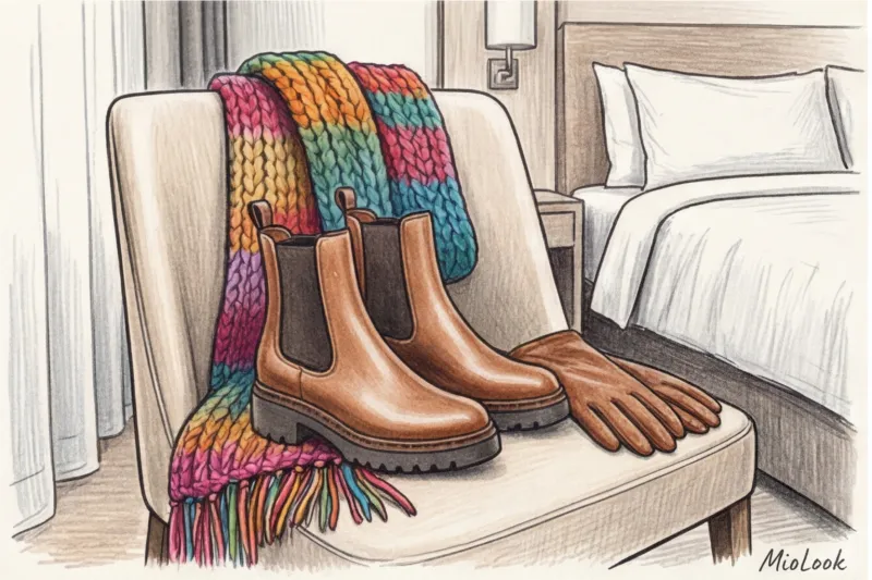 Зимняя капсула для путешествий: как стильно одеться и не замерзнуть - 4