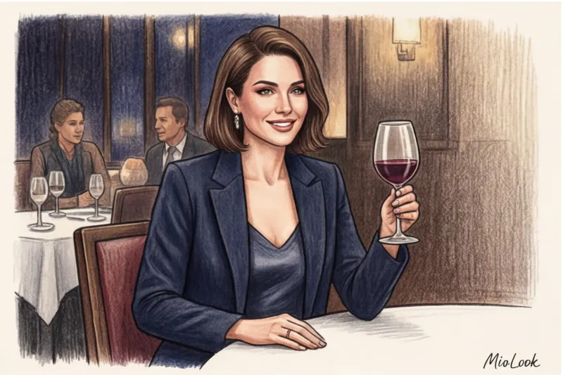 Из офиса на корпоративный ужин: трансформация делового образа - 7