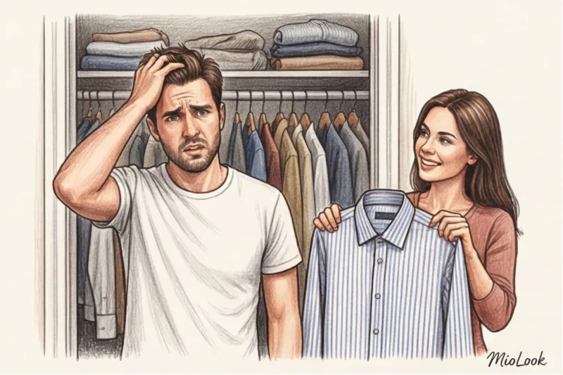 How to change your husband's clothes so he wants it himself