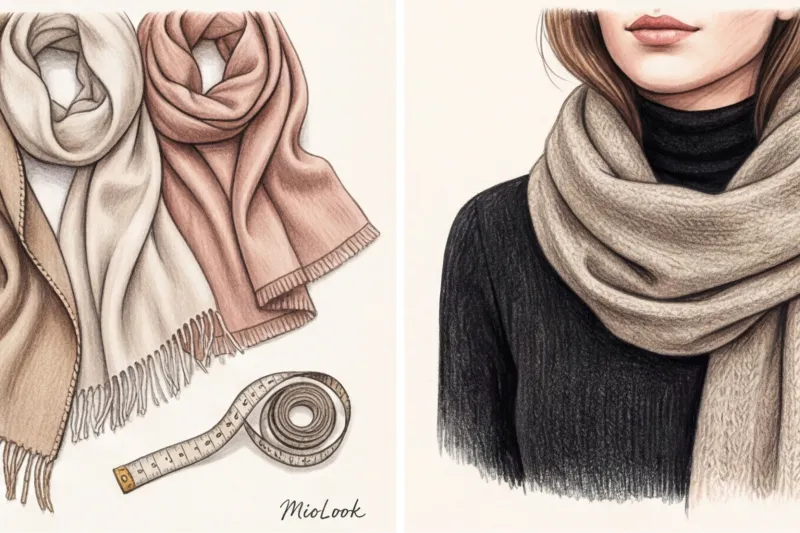 Как красиво завязать палантин на шее и плечах: руководство на каждый день - 2