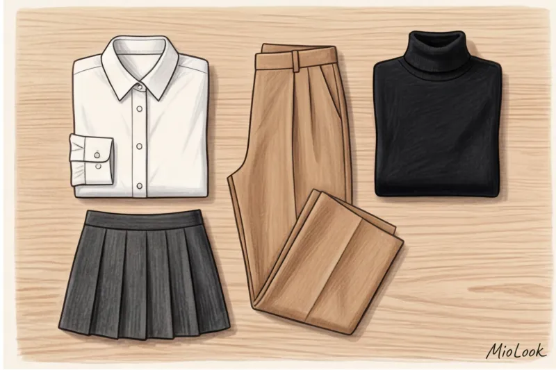 Скромный офисный стиль: подбор закрытой деловой одежды - 3