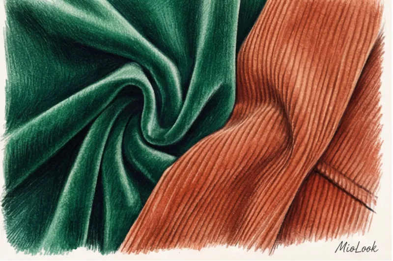 З чим носити вельвет та оксамит у повсякденних образах