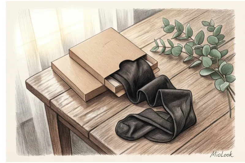 Черные капроновые колготки: когда они уместны и с чем их носить - 4