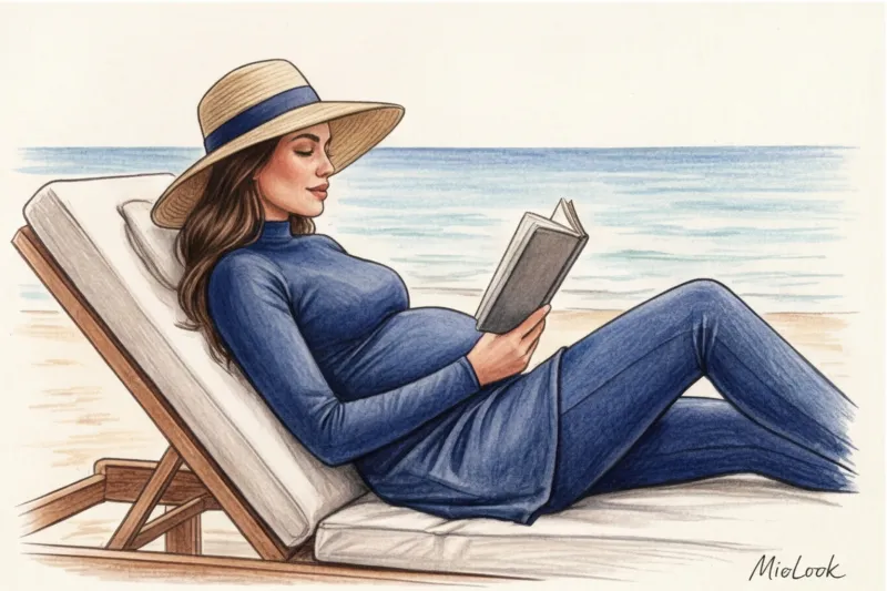 Буркини для беременных: комфортный отдых у воды в ожидании малыша - 7