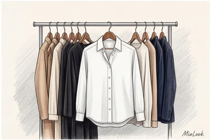 Идеальная белая рубашка: материалы, крой и посадка премиум-класса - 6