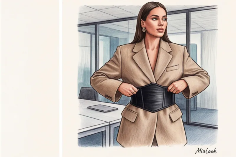 Корсеты, баски и акцентные ремни: как добавить драмы дневному луку - 6