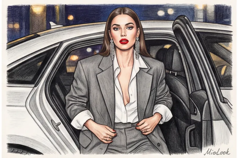 Красная помада и акцентные серьги: самый быстрый способ стать нарядной - 5