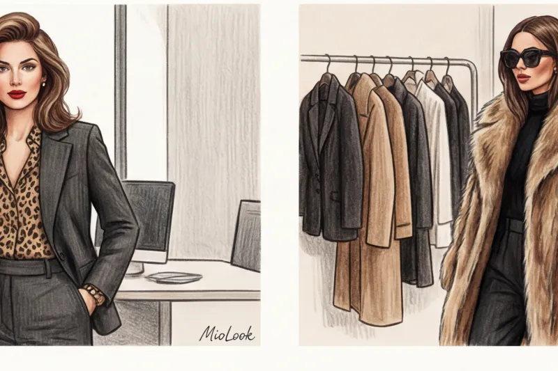 Как интегрировать элементы Mob Wife в повседневный гардероб - 8