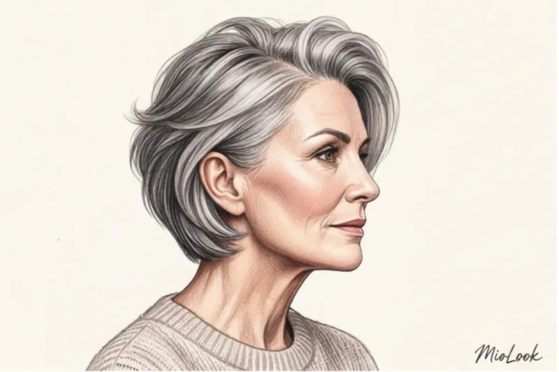 How to choose a youthful haircut online using AI