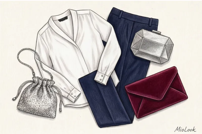 От шоппера к клатчу: как замена сумки меняет настроение всего лука - 8