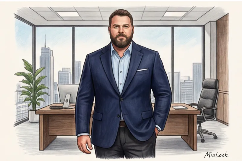 Гардероб для крупного мужчины: правила стиля и визуальной коррекции - 8