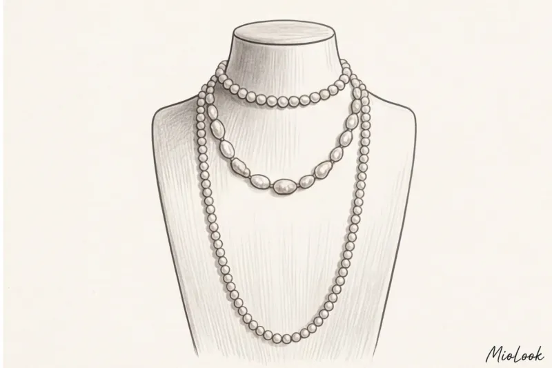 Нитка жемчуга: от строгой классики до современного гранжа - 6