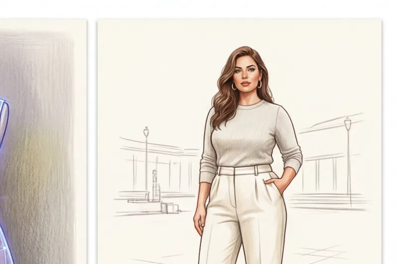 Фигура «Груша»: как виртуальная примерочная помогает сбалансировать широкие бедра - 3