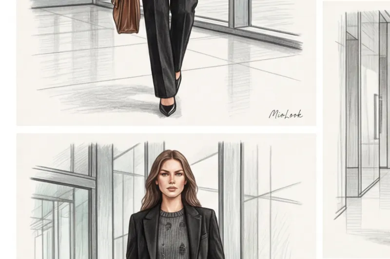 Офисный гранж: можно ли носить бунтарские вещи на работу - 4