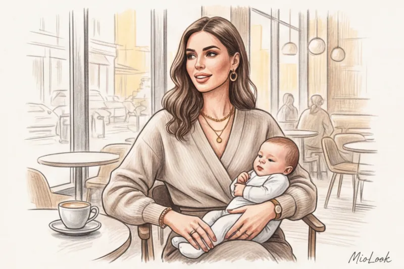 Меняющееся тело: как ИИ адаптирует гардероб для беременных и молодых мам - 5