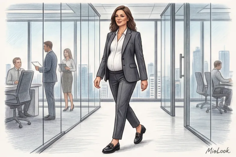 Офисный дресс-код для беременных: как выбрать удобную и строгую обувь - 5