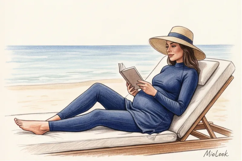 Буркини для беременных: комфортный отдых у воды в ожидании малыша - 1