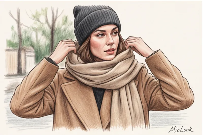 Должны ли шапка и шарф быть одного цвета? Современные правила сочетания - 7