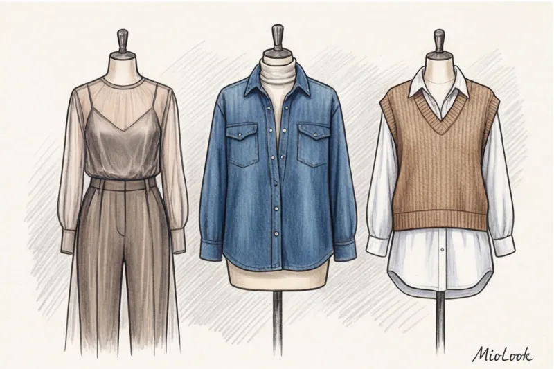 Многослойность в одежде: как создавать сложные образы из простой базы - 7