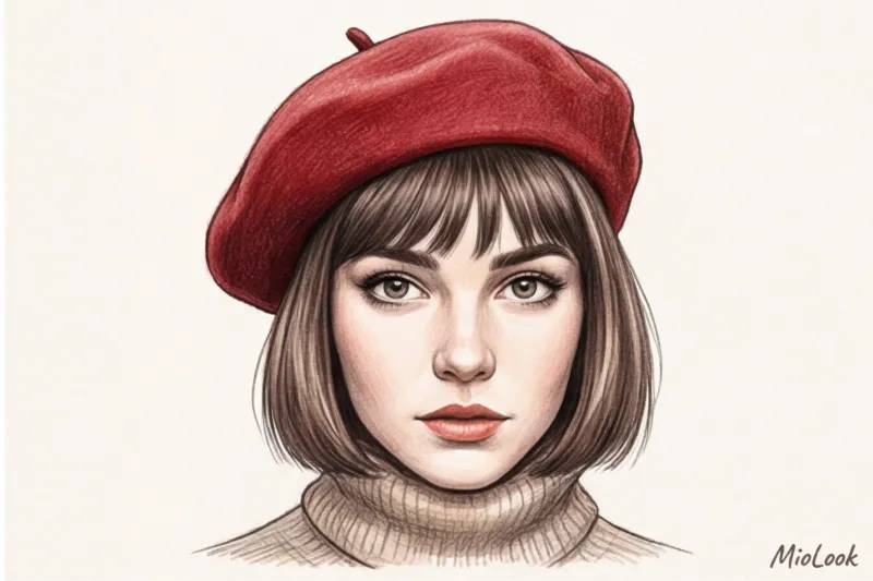 Головные уборы для коротких стрижек: что носить зимой и осенью - 3