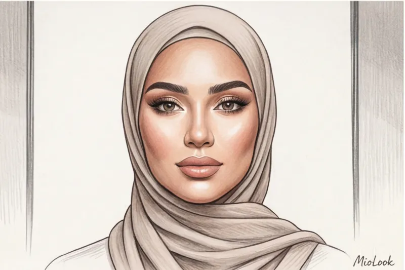 Сложный контуринг лица под платок: особенности и ошибки - 7