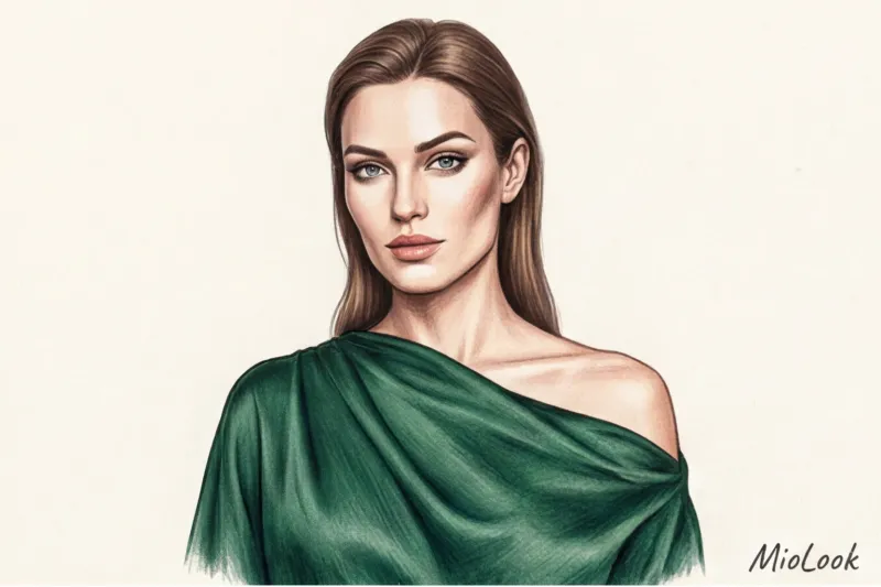 Квадратное лицо: как смягчить черты с помощью правильных вырезов и украшений - 2