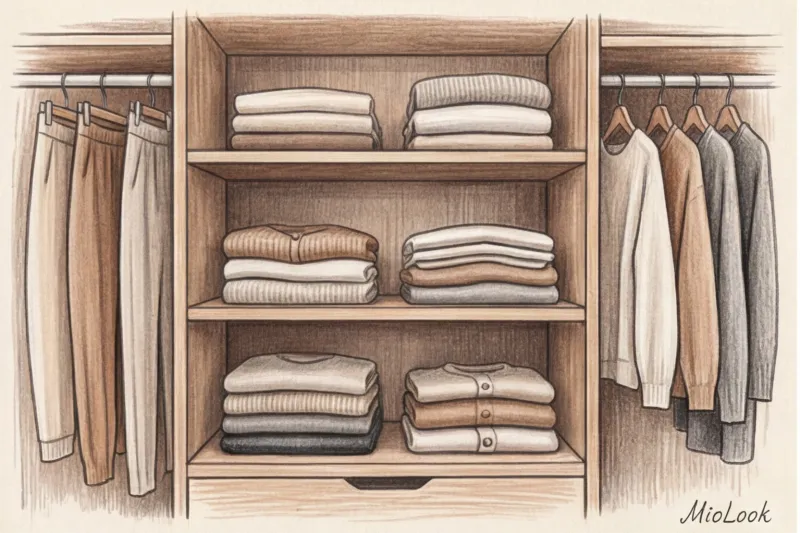 Теплая одежда для дома: стильные трикотажные костюмы на зиму - 4