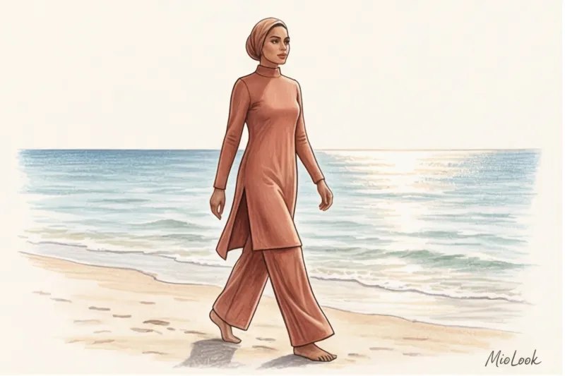 Fashionable Burkinis: The Main Trends in Cover-Up Beachwear