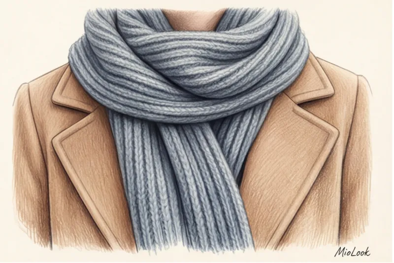 Шарфы и платки: как подобрать идеальный аксессуар к пальто - 1