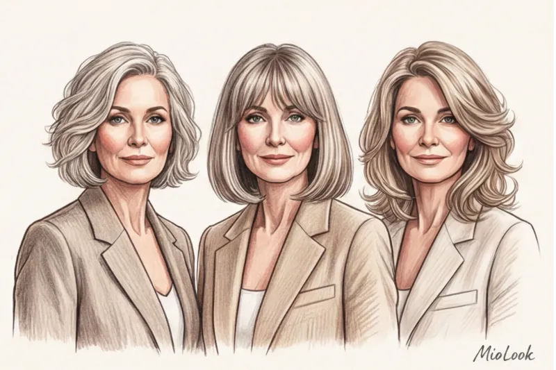 Омолаживающие стрижки: виртуальная примерка причесок, которые скрывают возраст - 4