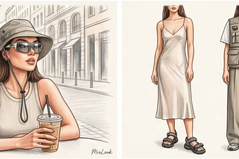 Летний аутдор: шорты, панамы и треккинговые сандалии - 5