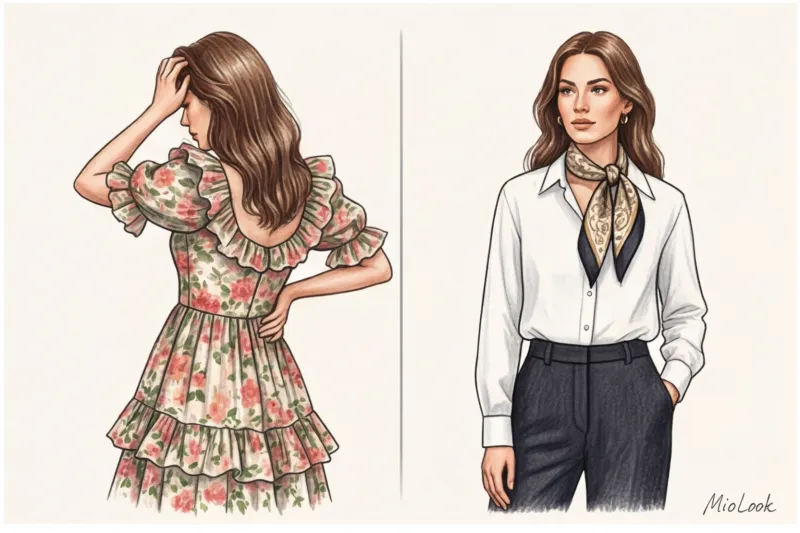 Как сочетать винтажную одежду с современными вещами - 9