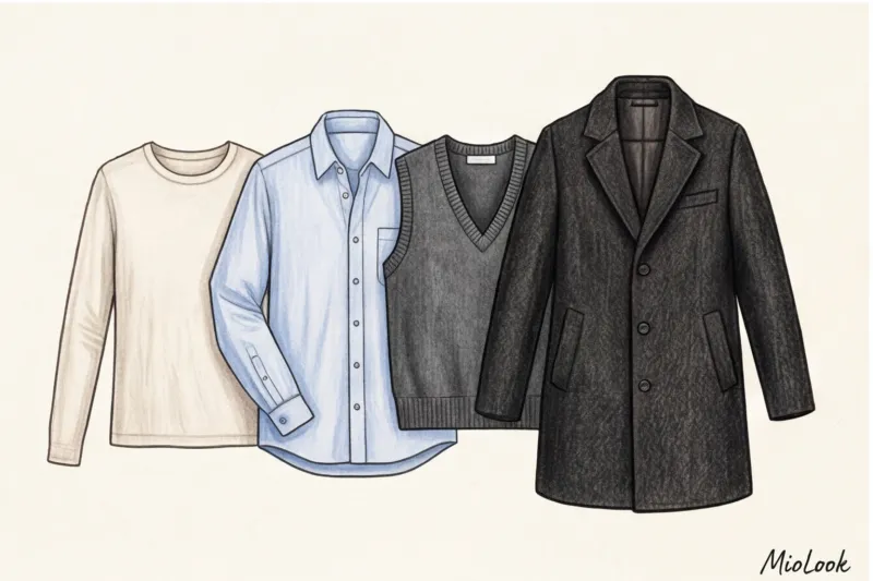 Зимняя многослойность: как одеваться тепло, стильно и не выглядеть громоздко - 7